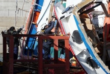 [사진톡톡] 비극 하루 뒤, 선창1호의 모습들