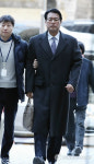 영장실질심사 출석하는 김태효