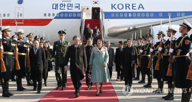 중국 방문한 문 대통령