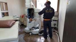 울산 병원 의료기기서 불…환자 등 17명 대피