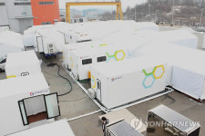 이동형 병원 외부 모습