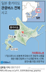 NHK 홋카이도서 한국 관광객 34명 태운 버스 전복…일부 중상
