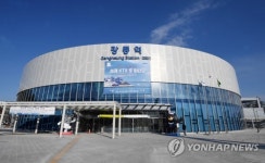 경강선 KTX 개통 앞둔 강릉역
