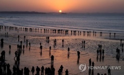 태안 연포해수욕장 해맞이