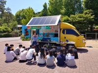 태양광으로 솜사탕 만들어볼까…서울시 에너지놀이터 인기