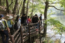 법주사∼세심정 세조길 뚫리니 속리산에 구름인파