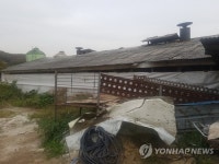 용인 포곡읍의 낡은 돼지축사