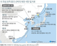 [그래픽] 미 위성 포착 중국 선박의 북한 석탄 밀거래