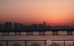 서울 미세먼지 농도 보통