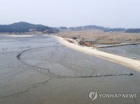 우전어촌체험마을 개메기 체험장
