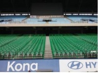 전주월드컵구장 북측 응원석 스탠딩석으로 전면 교체