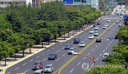 춘천 도심 관문 도로 확장…10년 만에 완료