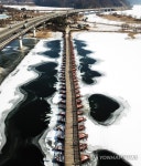 꽁꽁 언 배다리