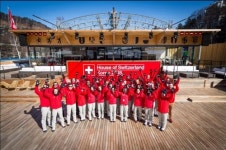 [올림픽] 스위스산 치즈와 와인 즐겨요…스위스 하우스 개관