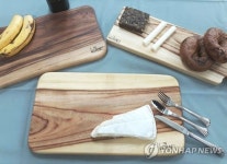 예단용으로 나온 크래프트(Craft) 캄포나무 통도마
