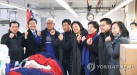 면목동 동원시장 방문한 박영선 의원
