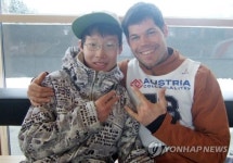 [올림픽] 이상호, 2010 벤쿠버 올림픽 스노보드 금메달리스트와 함께