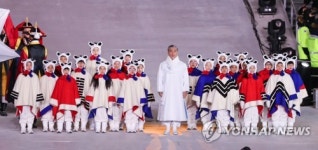 [올림픽] 폐회식장에 애국가