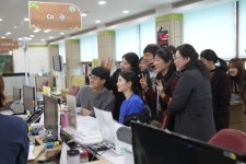 쇼트트랙 금메달리스트 심석희 진천군 깜짝 방문