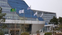 성남시청광장에 다시 걸린 새마을기