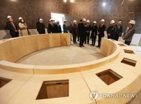 음성 유엔평화관 안 둘러보는 반기문 전 총장