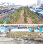 소음·분진 피해 조치원역 주변 도시 숲으로 탈바꿈