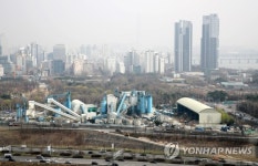 수변공원으로 변모할 뚝섬 레미콘 공장
