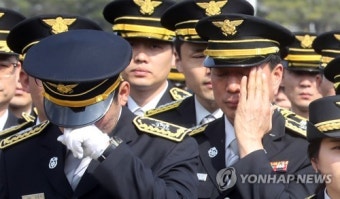 순직 아산 소방관 대전현충원 안장