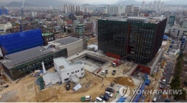 모습 드러낸 춘천시 신축청사