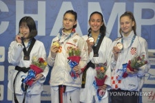 강미르, 유스올림픽 태권도 선발전 은메달