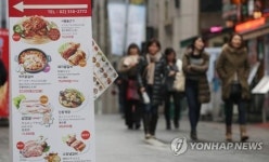 외식물가 상승세 지속…김가네·명랑핫도그도 가격 인상