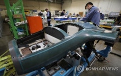 대한항공 부산테크센터에서 생산되는 무인항공기