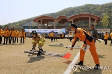 원주서 소방기술 경연대회 열려