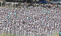 태권도 국기 지정 기념 태권도, 평화의 함성