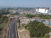 청주 SK로 착공 2년 6개월만에 내달 초 개통