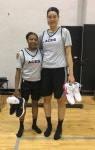 여자농구 박지수, 더 컸다…WNBA 공식신장 198㎝