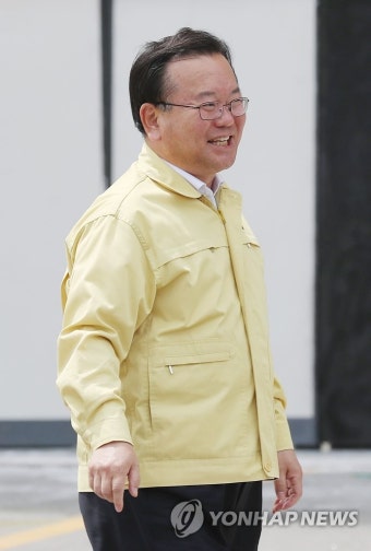 인천 안전한국훈련 현장 찾은 김부겸
