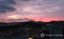 자연이 그린 수채화