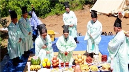 호남지역 가야고분 첫 발굴조사…전북 장수서 개토제