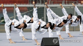 하늘을 찌를 듯한 발차기