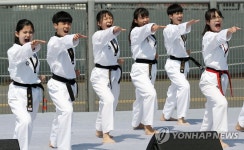 태권도는 기합 소리