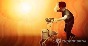 얼굴이 따갑고 등에 땀이 줄줄 이른 더위에 온열질환 주의보