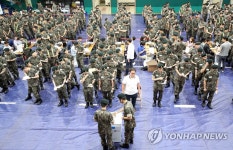 [사전투표] 육군훈련소 훈련병의 소중한 한표
