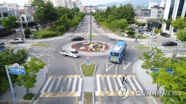 원주 회전교차로 19개소, 도심 경관 살린다
