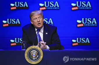 트럼프, 김정은 만나기 전 