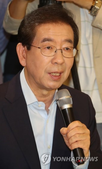 인사말하는 박원순 서울 시장