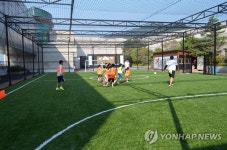 백화점에 생긴 풋살장