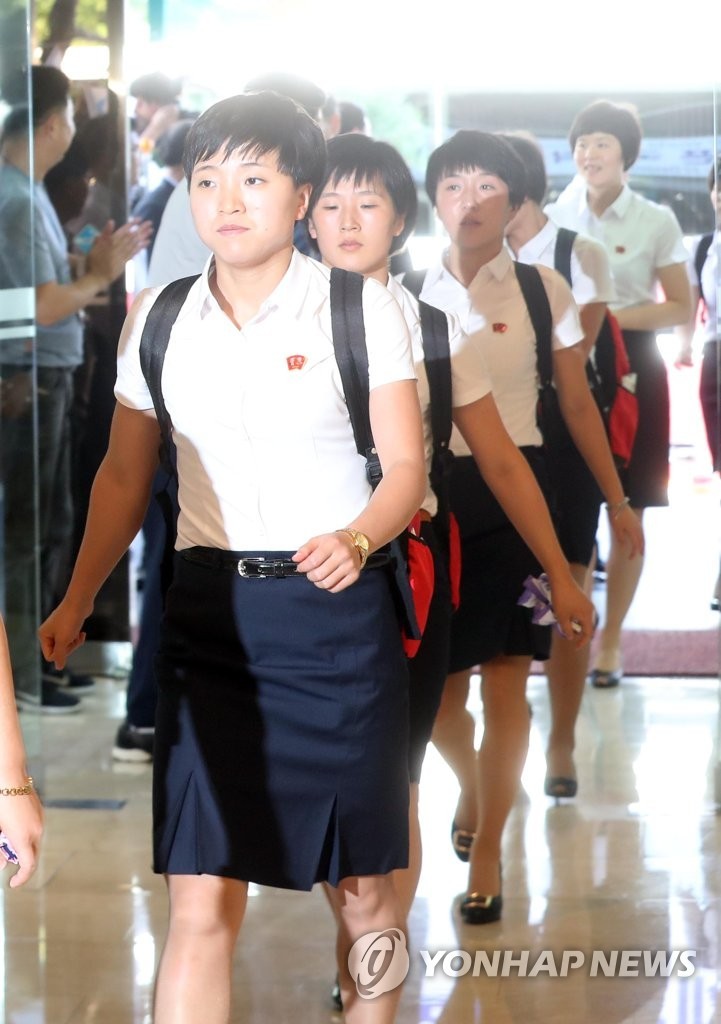 한국 북한 파리올림픽 탁구 합동 훈련