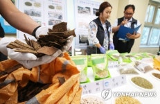 인터넷서 배워 엉터리 한약품 제조…시중에 117t 유통
