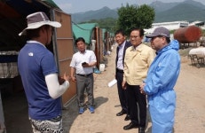 [동정] 한정우 창녕군수, 축산농가 방문 격려